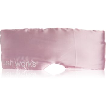 Brushworks Cushioned Satin Sleep Mask mască pentru dormit - imagine 2